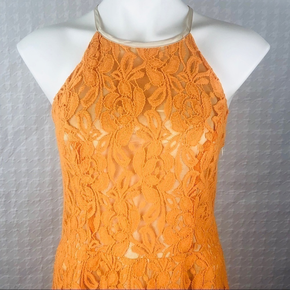 Kensie Halter Dress Layered Lace Mini - Picture 2 of 6